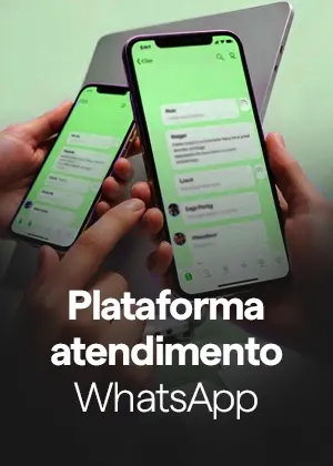 Plataforma de atendimento no WhatsApp